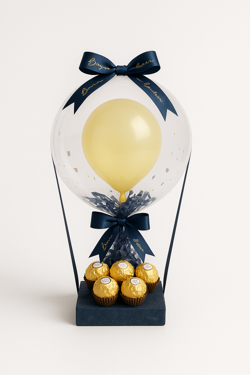 Globo Premium – Detalle con Ferrero y Elegancia